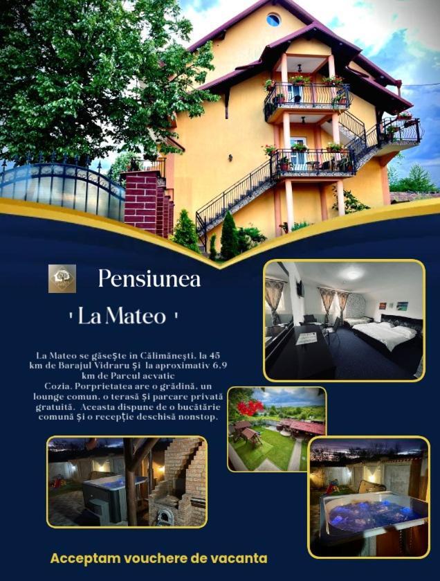 La Mateo Hotel Călimăneşti Exterior foto